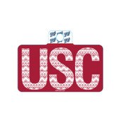 USC Trojans U R Loved Sticker